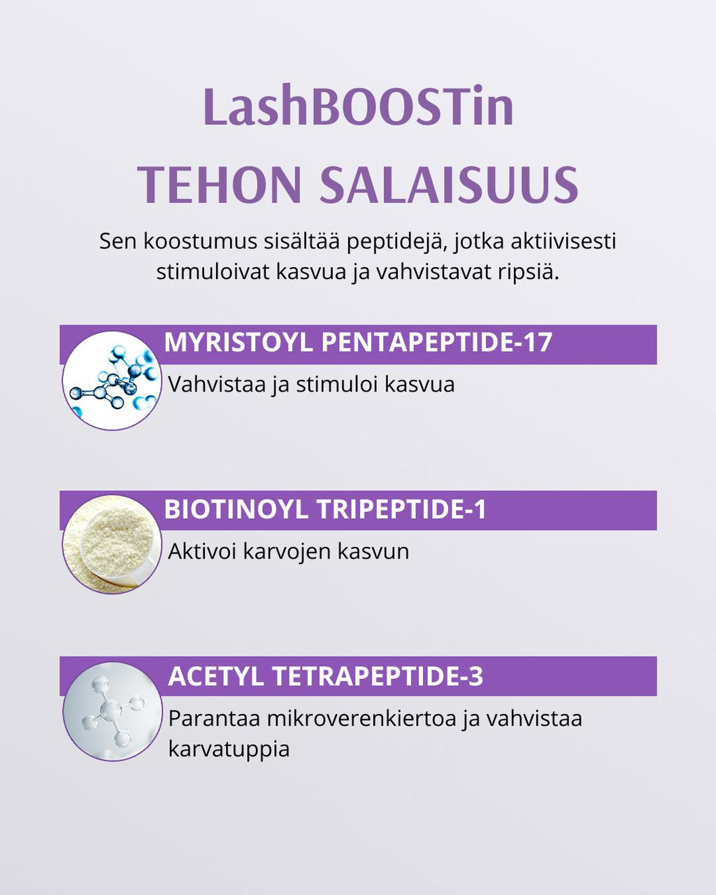 LashBoost Peptide Lash Care Serum - Ripsi Seerumi